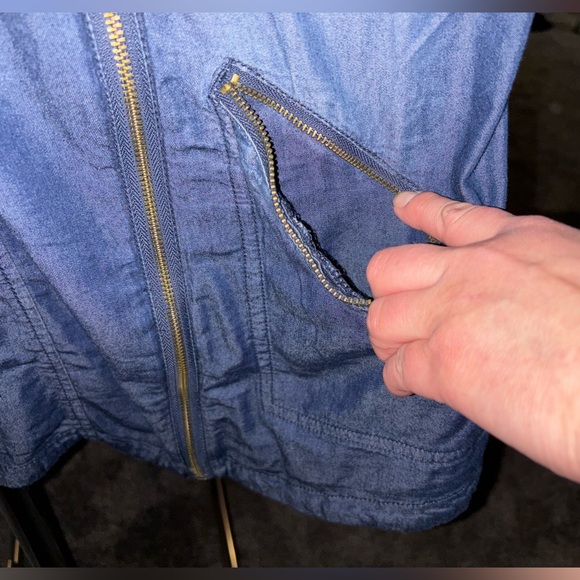 MAURICES DENIM VEST— (MED) - Picture 11 of 12